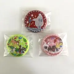 ディズニー 刺繍 缶バッジ 2 ベイマックス バンビ おしゃれキャット