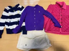 ラルフローレン4着セット110cm120cm女の子