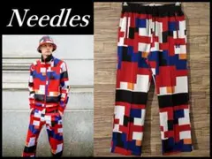 美品 23SS Needles 直營店 限定 格紋 運動褲