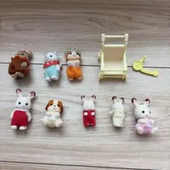 シルバニアファミリー 赤ちゃんまとめ売り　8体セット