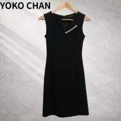 ヨーコチャン レイヤード ドッキングワンピース ネイビー オケージョン 38 ヨーコチャン レイヤード ドッキングワンピース ネイビー オケージョン