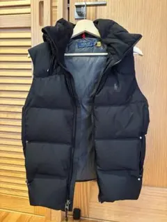 2025年購入品 Polo Ralph Lauren ブラックダウンベスト