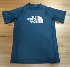 ノースフェイス　ラッシュガード　キッズ150　ネイビー　水着　プール　海　匿名