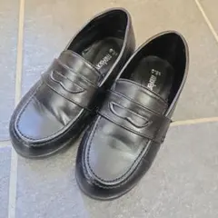 【中古品】ブラック フォーマルシューズ 18.0