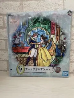 『新品・未使用』『匿名配送』ディズニー　一番くじ　アートタオル『美女と野獣』
