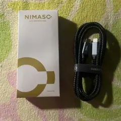 NIMASO USB-C ケーブル 1m 黒 ブラック