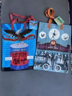 【新品タグ付】2枚組トレジョー　エコバッグ