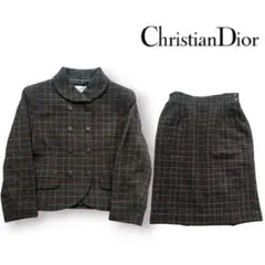 Christian Dior セットアップ シルク混 グレー 7 Vintage - メルカリ