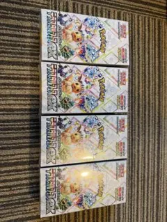 新品未開封品　シュリンク付き　ポケモンカード　テラスタルフェスex　４BOX