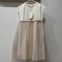 アプレレクール 新品 チュールワンピース140