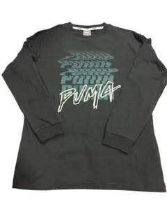 PUMA ブラック メンズ長袖カットソー Lサイズ 新品未使用