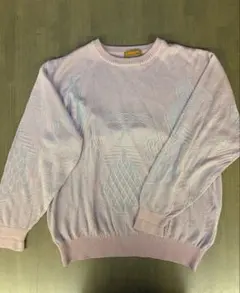 LANCEL ピンク メッシュニットセーターのサムネイル
