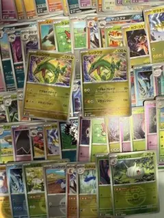 ゆ*ル様 MEGAドリームex レックウザミラー2枚含むミラーカード125枚まと