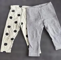 【4枚セット】UNIQLO H&M バースデイ ベビーパンツ　80㎝　ドット