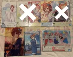 五等分の花嫁　一番くじ　ボード類