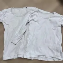 120サイズ グンゼ　ホワイト インナーシャツ　下着　2枚セット