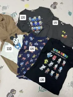 ウルトラマン、マリオ、パウパト、ミッキー110~130cm