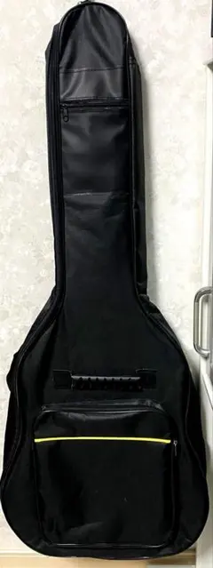 黒 ギターケース アコースティックギター用 ブラック 美品 リュックタイプ