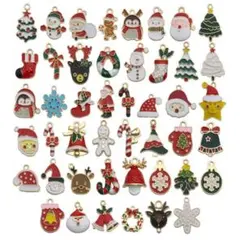 チャーム　クリスマス　パーツ　アクセサリー　オーナメント　ピアス　ハンドメイド