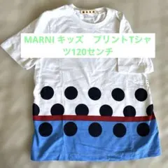 マルニMARNIキッズプリントTシャツサイズ6（120センチ）のサムネイル