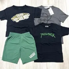 キッズ服　男の子服　100〜110サイズ　4着セット　夏服まとめ売り　ブランド服のサムネイル