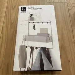 umbra ESTIQUE SHELF WITH HOOKS 収納ラックのサムネイル