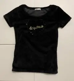 &byP&D トップスハート刺繍 半袖Tシャツ