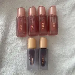 6点まとめ売りLAKAリップグロス韓国コスメ口紅ルージュ