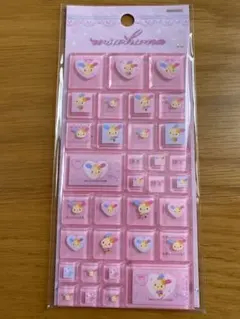 タイルシール　ウサハナ　バレエコア