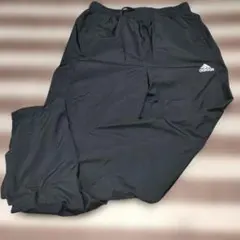 adidas ブラック ジャージパンツ US S