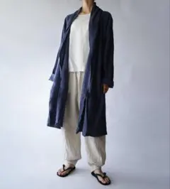 ヂェン先生の日常着 薄衣ロングカーディガン カーキ - メルカリ
