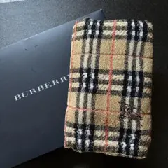 バーバリー　フェイスタオル　ノバチェック