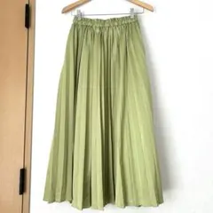 ciaopanic チャオパニック　ロングスカート　プリーツスカート　グリーン