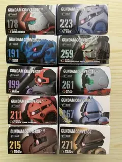 FW GUNDAM CONVERGE 1年戦争　10種セット