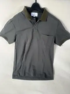 CALVIN KLEIN オリーブグリーン ポロシャツ L