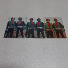 カルビー仮面ライダーカード　101　3枚