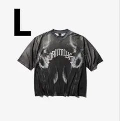 LYFT/リフト チェーングラフィックメッシュTシャツ ブラック - メルカリ