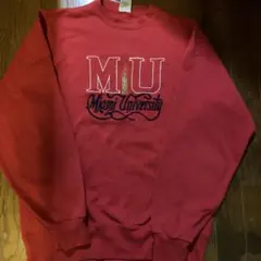 希少！90sCHAMPION MiamiUniversity ラグランスウェット