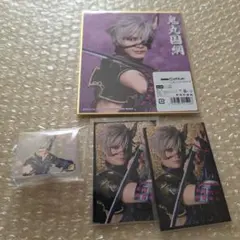 ミュージカル刀剣乱舞 鬼丸国綱 ミニ色紙 カード メモスタンド