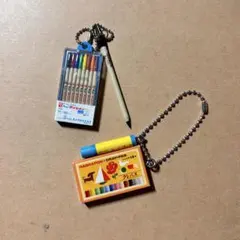 ミニチュア文房具キーホルダー