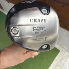 最終値引き❣️ドライバー　名器ヘッドに飛び系シャフトクレイジーFX BM-435