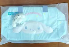 サンリオキャラクターズ　シナモロール キャリーオンバッグ　キーカバーマスコット