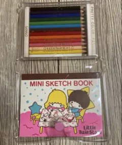 Little Twin Stars サクラクーピーペンシル 色鉛筆 12色 - メルカリ