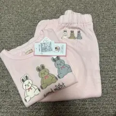 うさぎ　パジャマ　セットアップ　100 ねんねママ