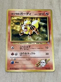 カツラのガーディ ポケモンジム第3弾 グレンタウンジム カツラ