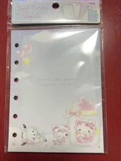 【正規品】シールバインダー　リフィル　サンリオ　白猫ベビー　１０枚入りのサムネイル