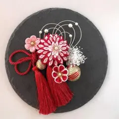 つまみ細工・和装髪飾り・８点セット ・卒業式・成人式・結婚式・前撮り