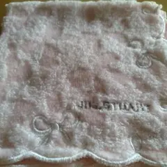 JILL STUART ピンク タオルハンカチ