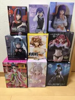 美少女フィギュア9体セット❗️