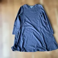 a.v.v ダークブラウン 長袖ワンピース 130 キッズ